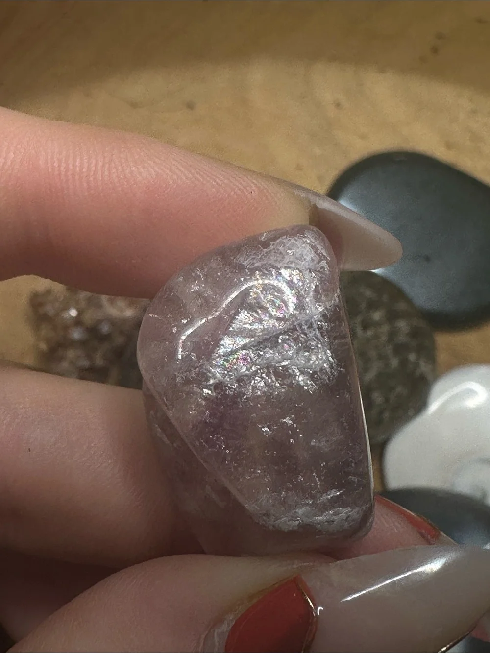 Polished Mixed Decorative Gemstones - Assorted Colors